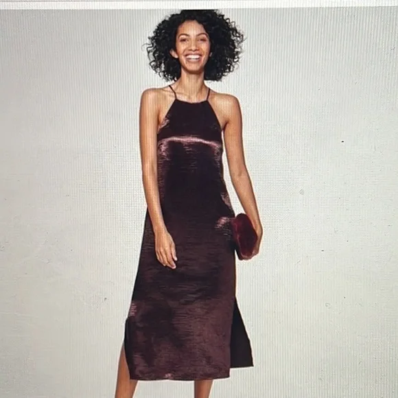 a new day burgundy dress Forest Green Off Shoulder Fitted Midi Dress
